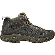 Merrell Mens moab 3 mid waterproof Hiking Boot, black, 12.5 Wide
