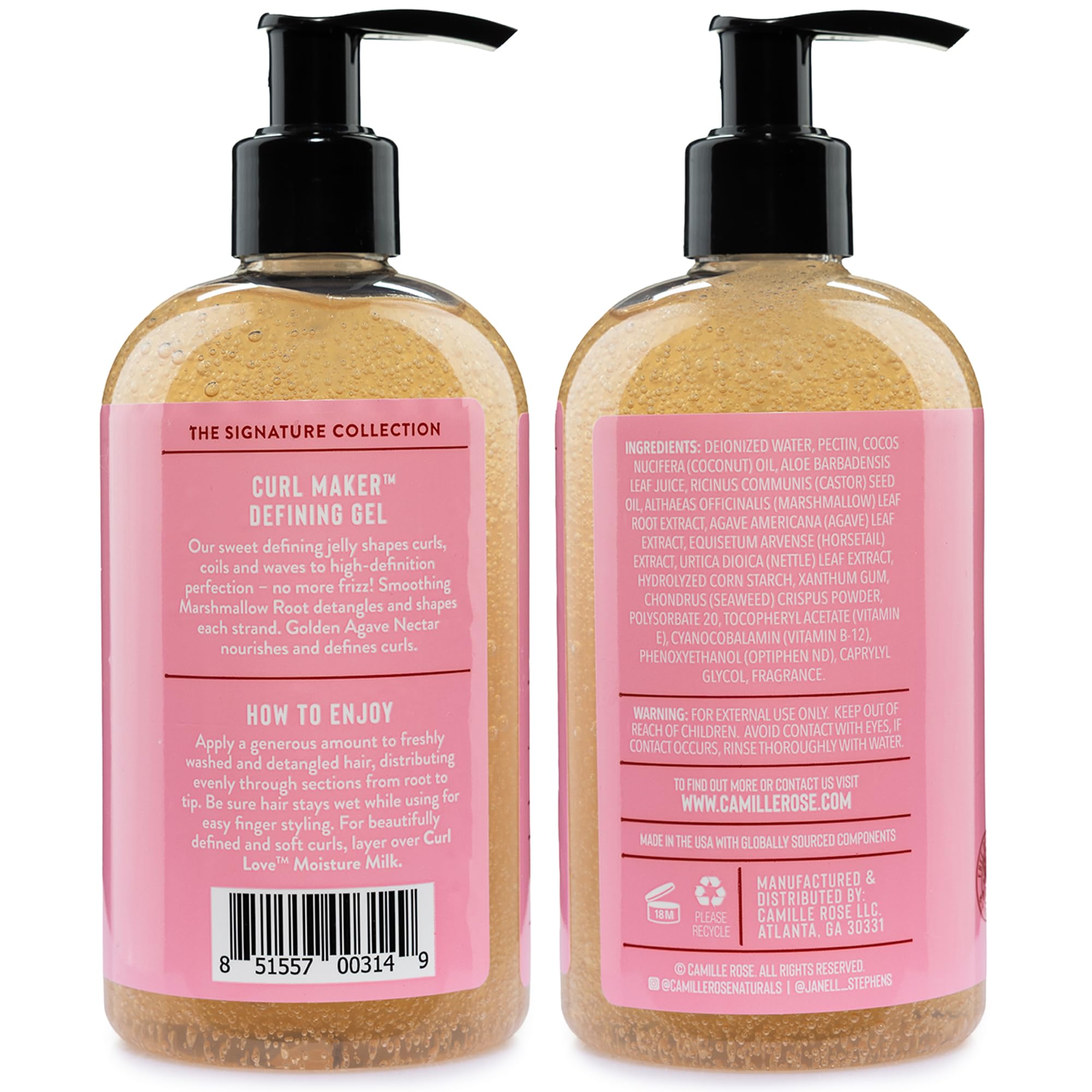 Camille Rose Naturals Curl Maker 355ml