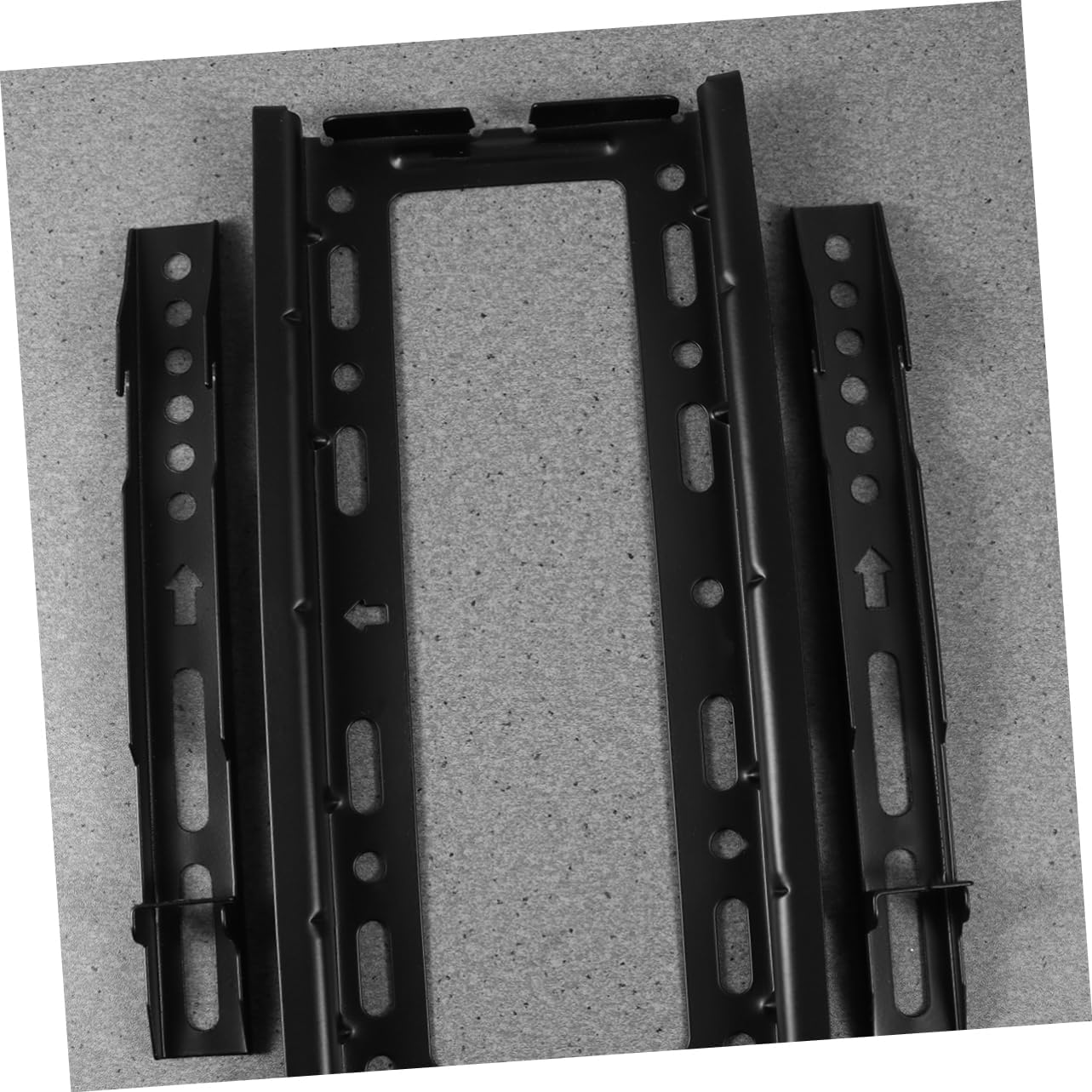 Adjustable Steel Tv Wall Bracket Tv Arm Hanger for Low Profile Double Hook Safety Easy Install