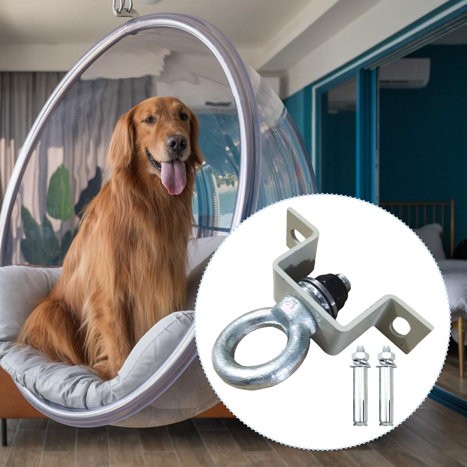 MYCENSE Heavy Duty Swing Hanger Heavy Duty Bracket Thicken Base Easy to Use Hammock Hook Swing Hook for Playground, Indoor, Outdoor