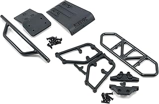 COMBO 2 PACK RPM SLASH 4X4 FRONT + REAR BLACK BUMPER SET LCG + NON LCG 80122 80022 INCLUDES CHICAGOLAND RC COUPON