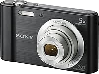 Vista 1 de Sony Cyber-Shot DSC-W800/B 20.1MP Super HAD CCD Digital Camera Black