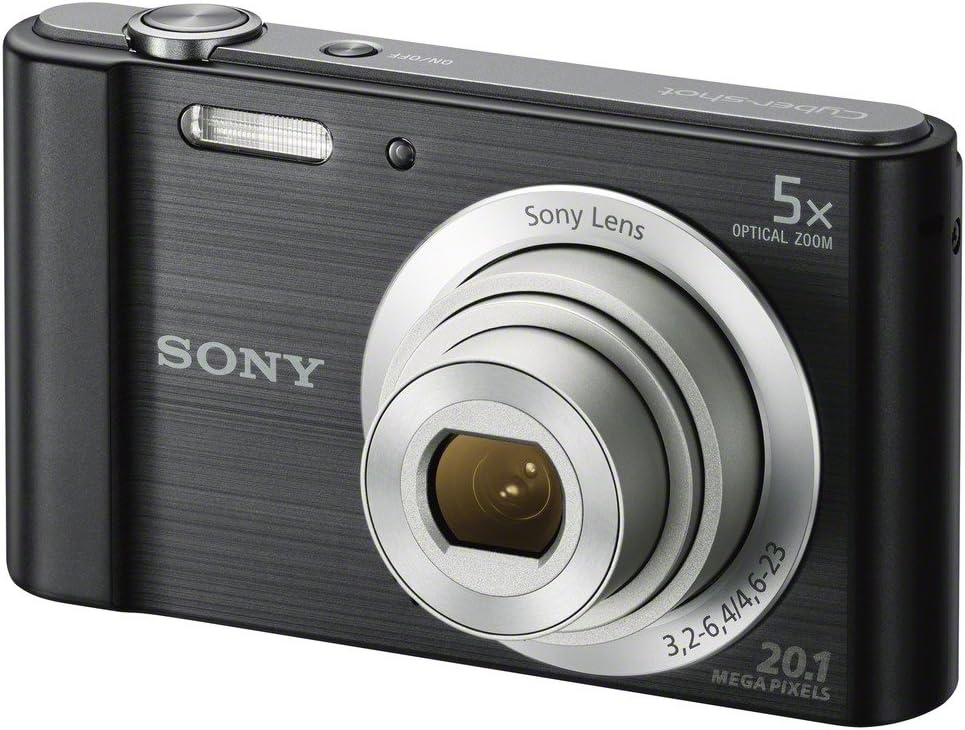 Sony DSC-W800 Digital Camera HD 20.1MP 5X Optical Zoom 2.7 inch LCD Black (BLACK)