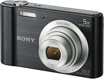 Sony Cyber-Shot DSC-W800 Digital Camera Black