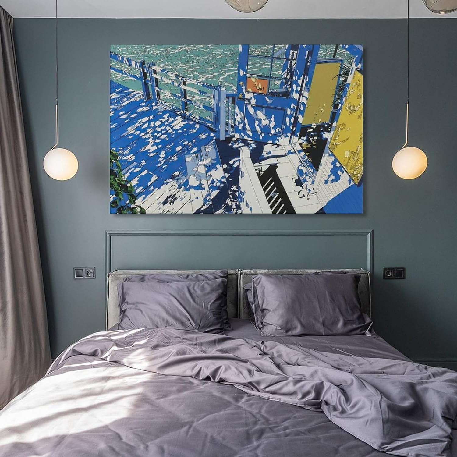 鈴木英人ポスター絵画アートディスプレイボード新トレンドホームデコレーションパーフェクトギフト絵画ファッションポスター ポスター 装飾