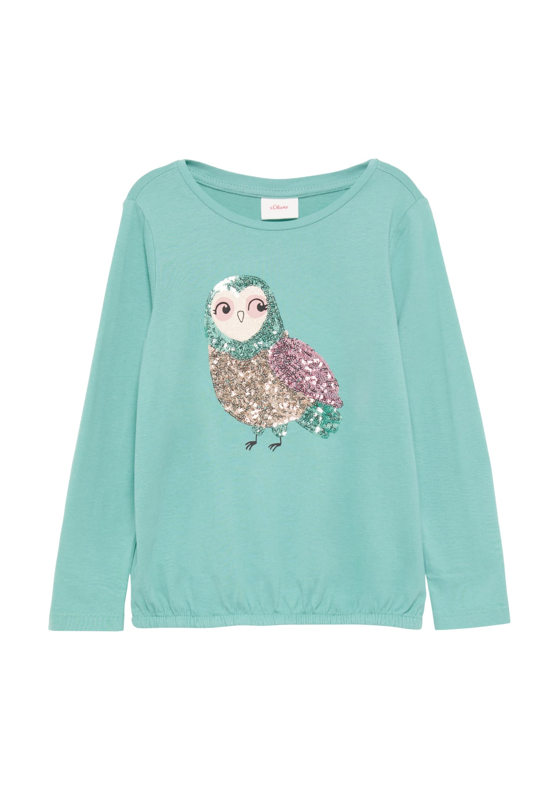 T-Shirt Langarm mit Pailletten,6135,92