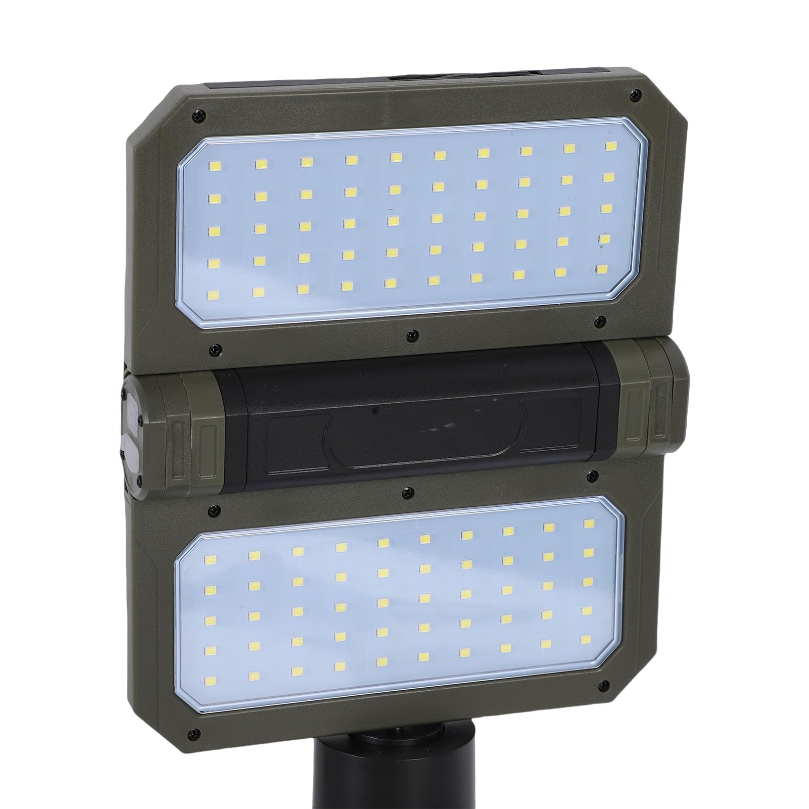 Lampada Solare LED Ad Alta Luminosità, Lanterna Pieghevole a Doppio Lato