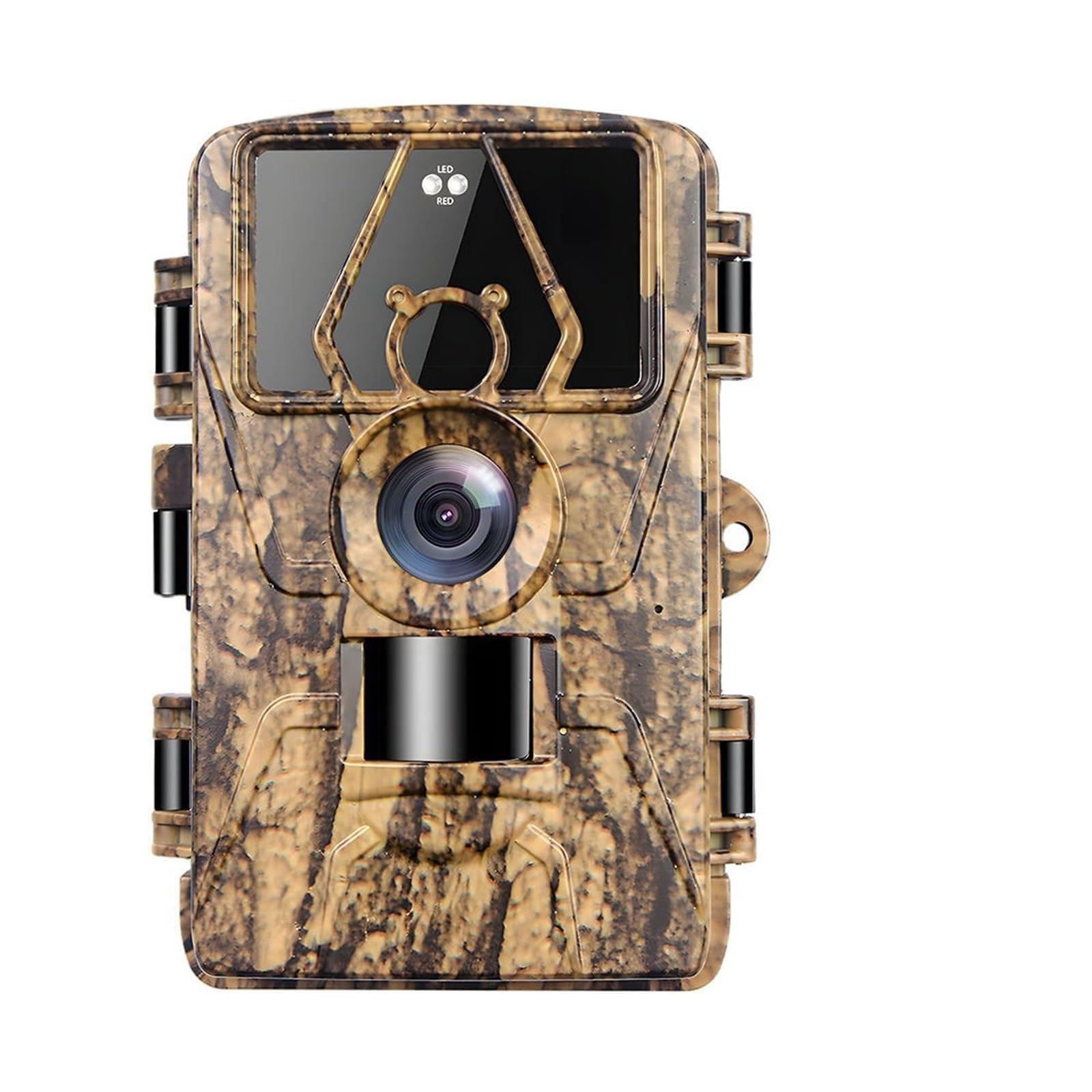 8K WiFi wasserdichte Wildkamera PR801W 60MP Unterstützt APP-Anzeige for Die Tierjagd Im Freien, Nachtsicht Und Farmüberwachung Hohe AuflöSung(Add 32GB)