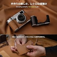 FUJIFILM X-T5 レンズ、バッテリー、SDカード、ストラップ付 Amazon.co.jp: PGYTECH FUJIFILM X-T5 専用 本革 カメラケース 仿形