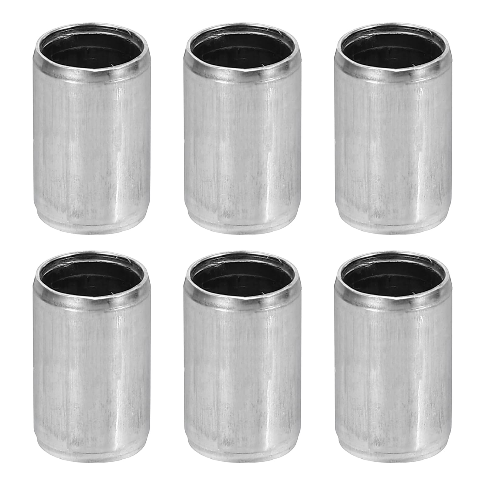 PATIKIL M8 Steel Spacers, 12 Pcs Metal Spacers Steel 8.4mm ID x 10mm OD x 15.8mm L Carbon Steel Spacer Screw Standoff Round for 5/16in or M8 Screw Bolts