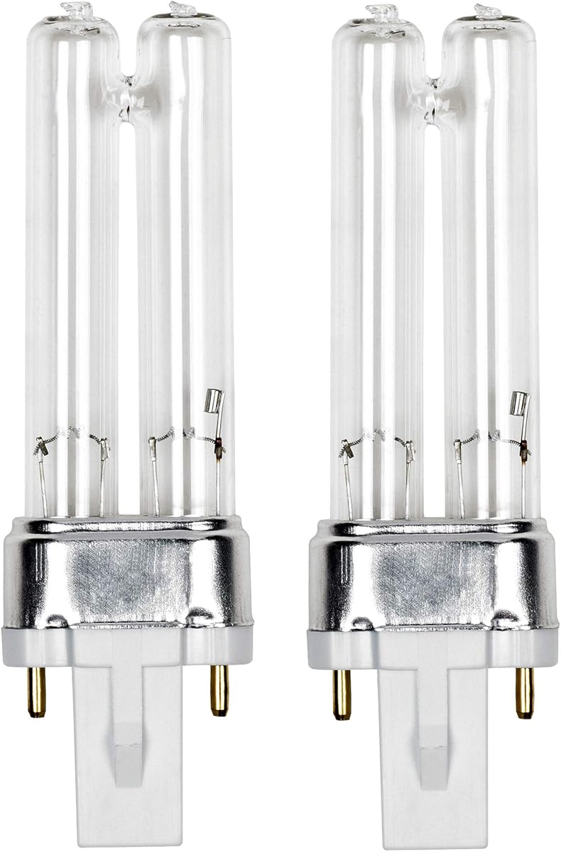 Bluex Bulbs 2 Pack LB4000 Replacement Bulb for Germ Guardian AC4825 AC4850PT AC4300BPTCA AC4300BPT AC4850 AC4900 AC4900CA AC4800 AC4900 Purifiers Replace 5W UV-C Bulb