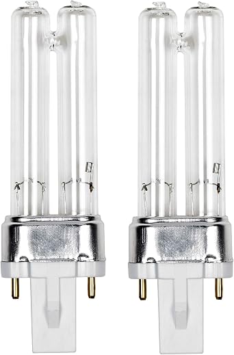 Bluex Bulbs 2 Pack LB4000 Replacement Bulb for Germ Guardian AC4825 AC4850PT AC4300BPTCA AC4300BPT AC4850 AC4900 AC4900CA AC4800 AC4900 Purifiers Replace 5W UV-C Bulb
