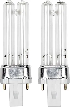 Bluex Bulbs 2 Pack LB4000 Replacement Bulb for Germ Guardian AC4825 AC4850PT AC4300BPTCA AC4300BPT AC4850 AC4900 AC4900CA AC4800 AC4900 Purifiers Replace 5W UV-C Bulb