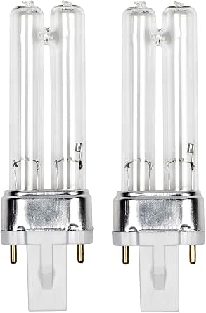 Bluex Bulbs 2 Pack LB4000 Replacement UV-C Bulbs for Germ Guardian Air Purifiers