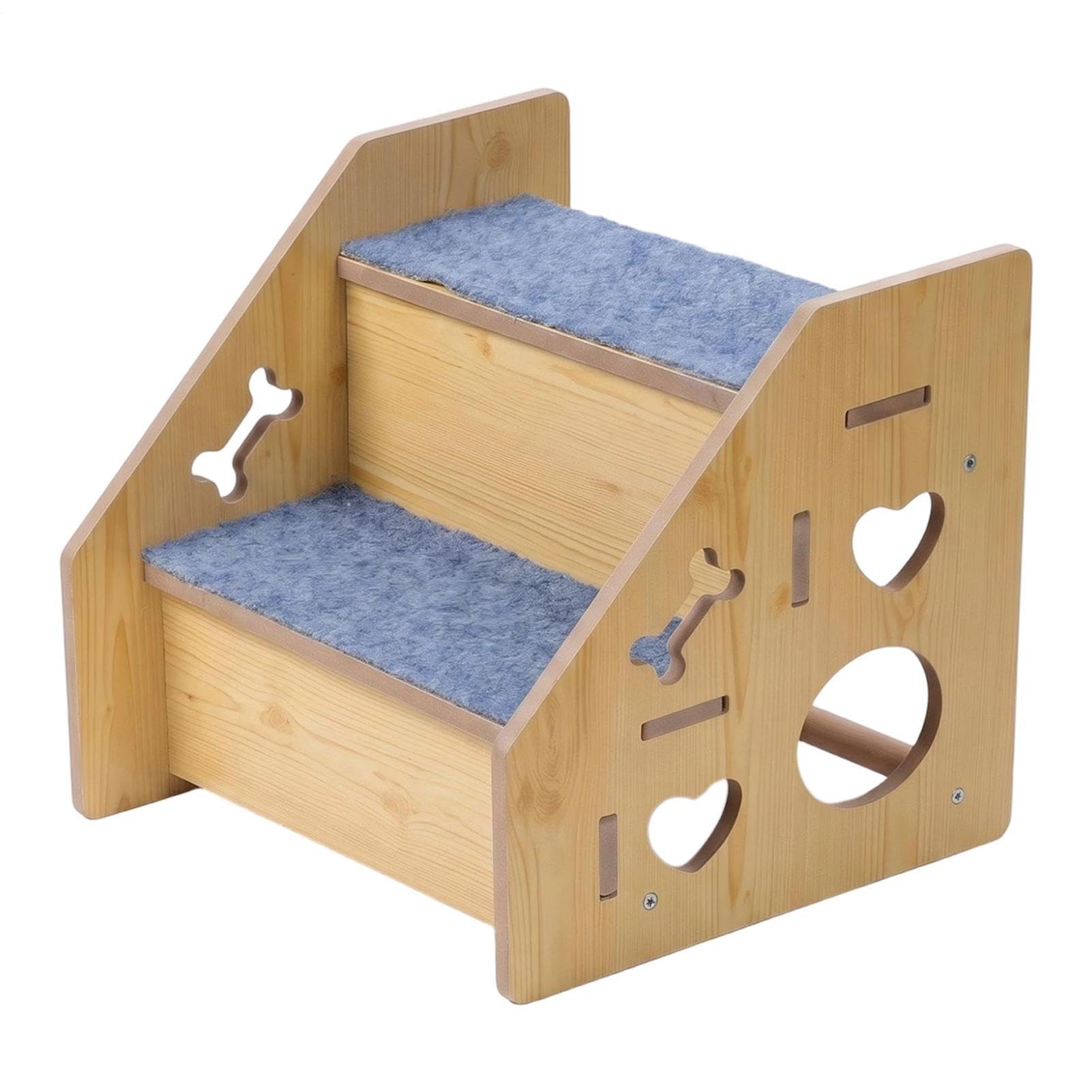 Scale da cani di piccola taglia Scaletta Antiscivolo | rampa per cani per , Divano, Fianco , Viaggio in Auto, Gatto, Cucciolo, Animale Anziano, Arrampicata