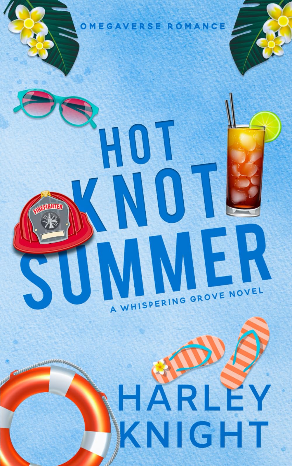 Hot Knot Summer: A Cozy Omegaverse Romance (Whispering Grove)