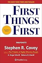 First Things First: Snapshots