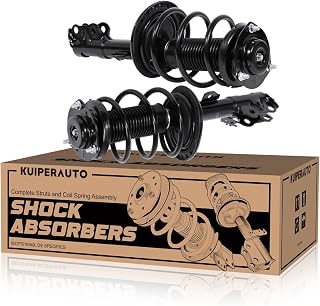 KUiPERAUTO 2PCS Front Complete Strut Spring Assembly Shock Absorber Kit for 2012-2014 Toyota Camry 2.5L/3.5L FWD, LE/XLE/Hybrid Models