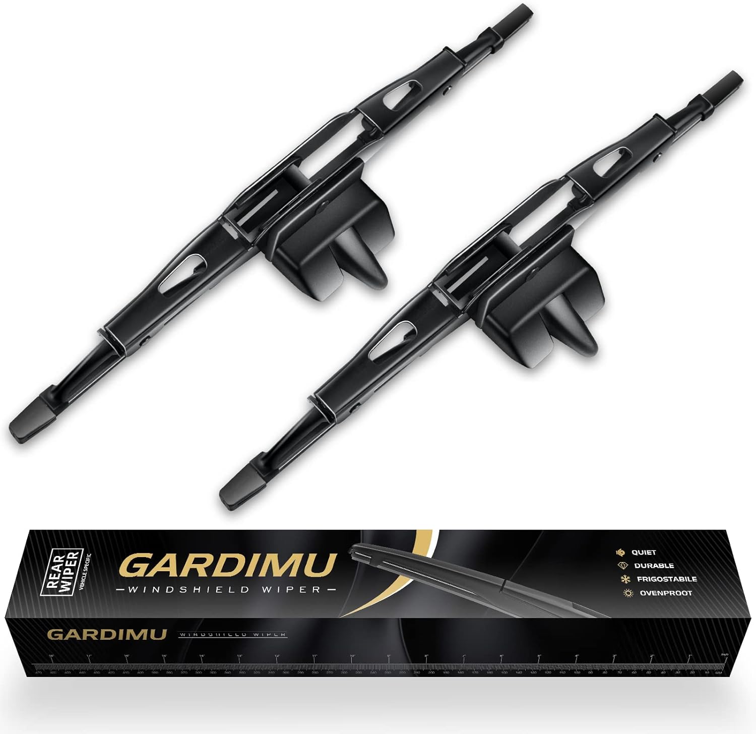 Replacement For Toyota FJ Cruiser 2007-2014 Rear Windshield Wiper Blades-2 Pieces of Car Back Window Wiper blades