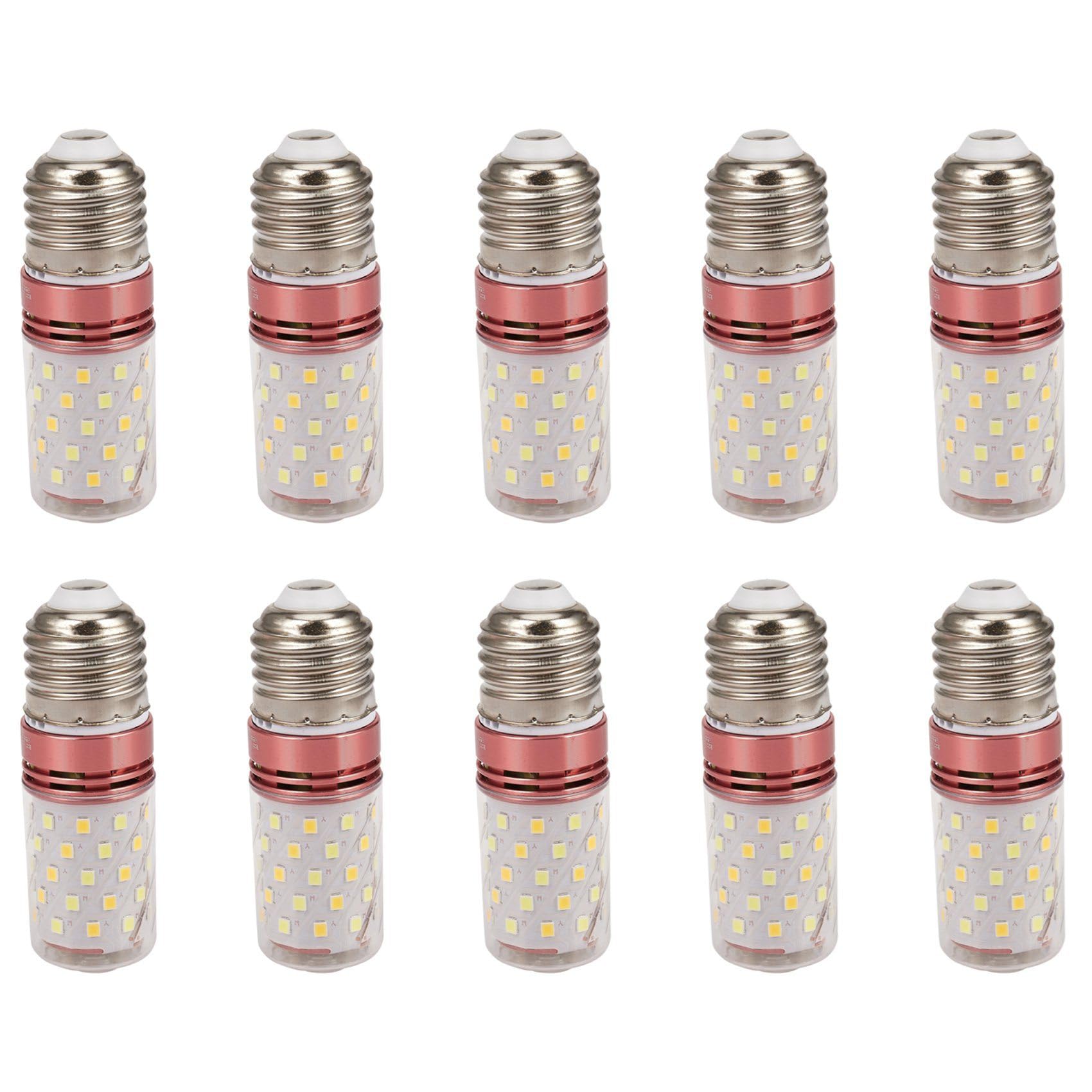 Ampoule LED E27 12W à 3 températures de couleur SMD pour éclairage domestique AC85-265V