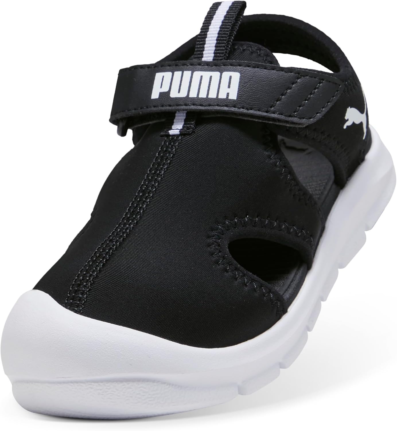 PUMA Kids' Fun Racer Hook and Loop Sandals