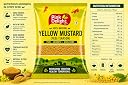 Pink Delight Yellow Mustard (Peeli Sarson) 400g | Premium Quality Sarso Dana | 100% Natural Mustard Seeds for Pickles, Tadka, Curry, Rai Powder & Indian Cooking gallery image