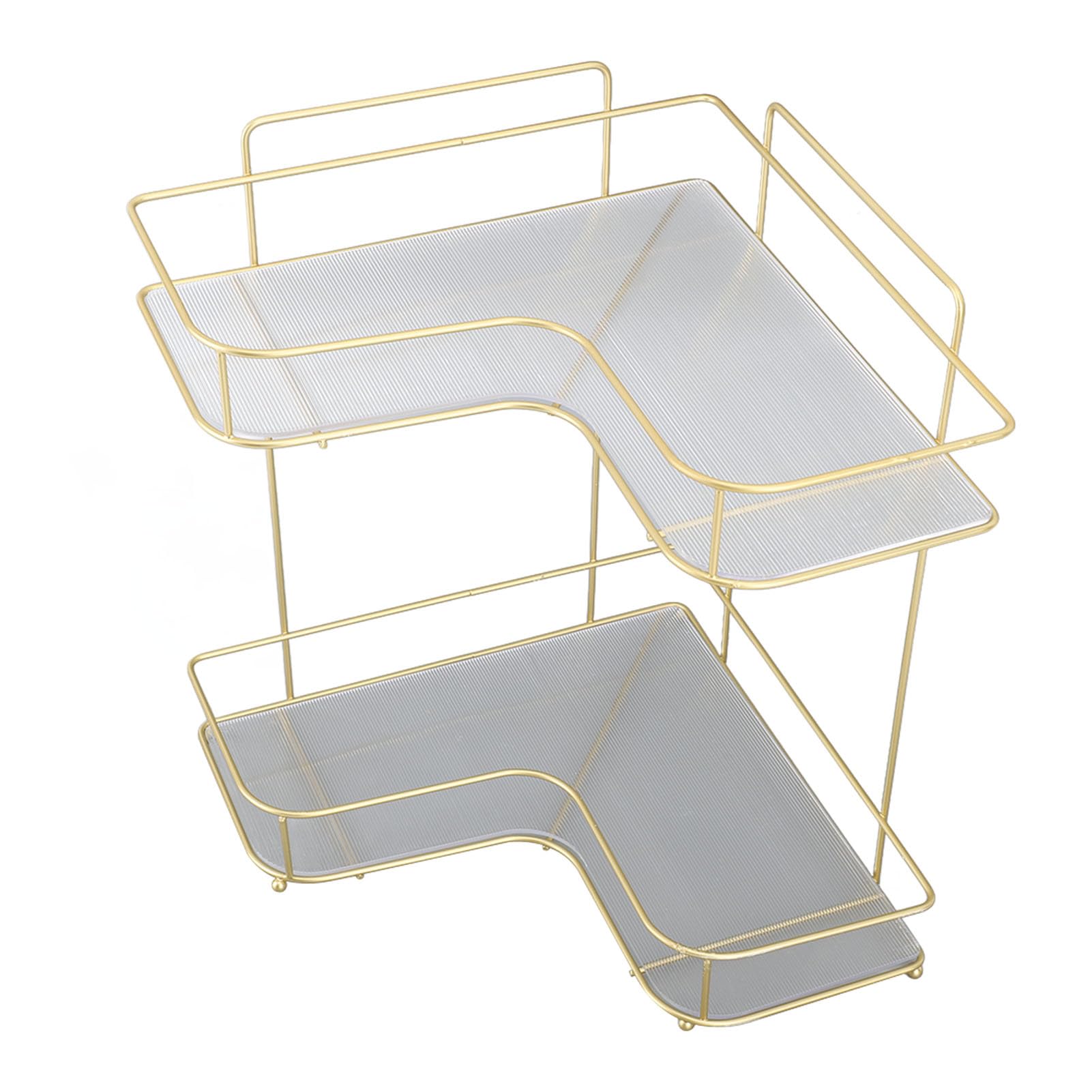 Support de rangement d'angle pour comptoir de cuisine et douche