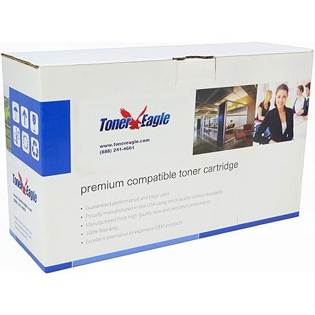 Re-Manufactured Toner Cartridge for Xerox Phaser 6128 6128MFP 6128MFP/N Printers - 106R01455 [Black]