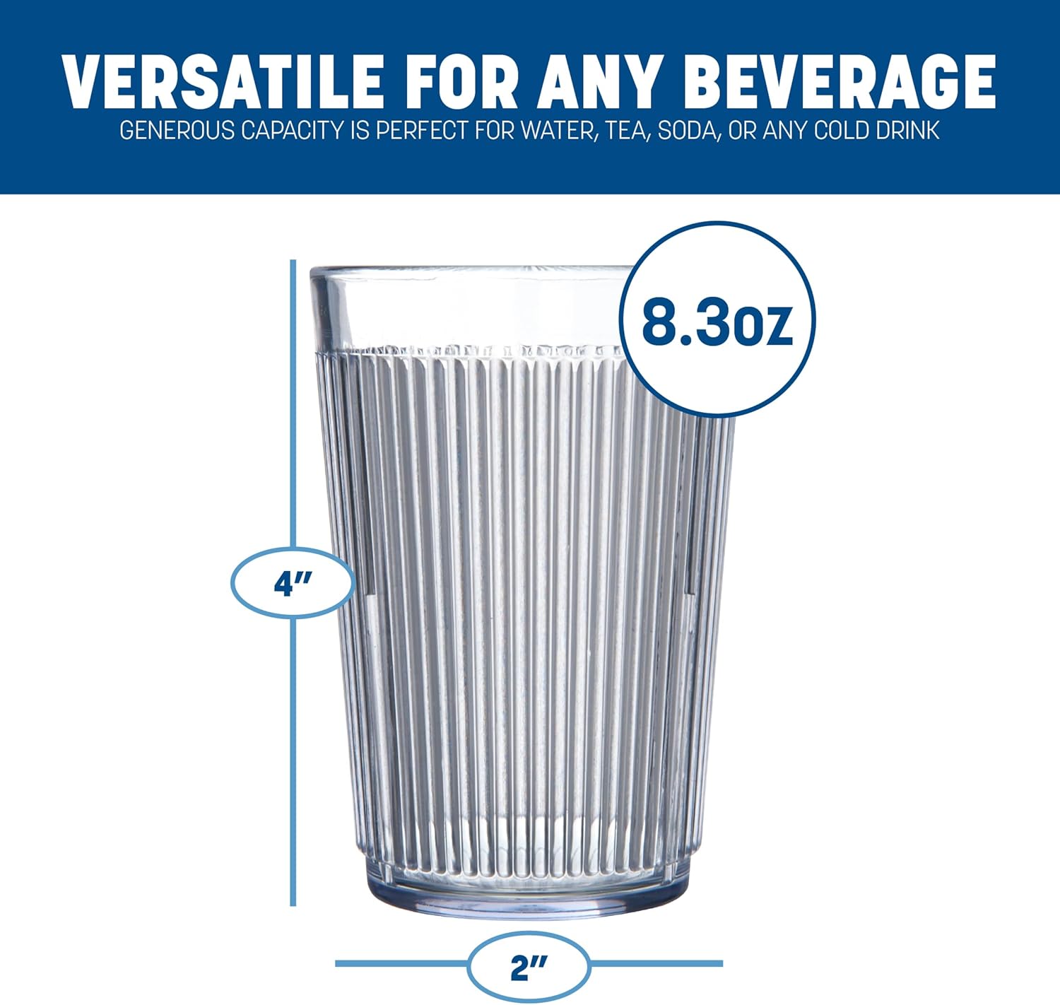 Crystn Sta-All Staable Tumbler