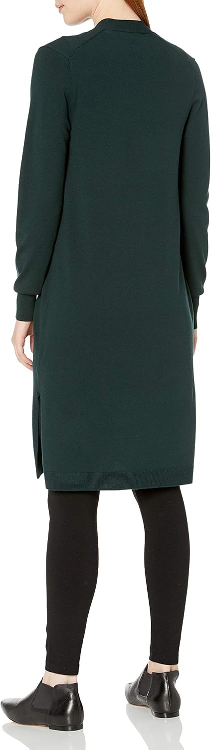 Lark & Ro Women's Premium Viscose Blend Lightweight Long Sleeve Open Front Cardigan