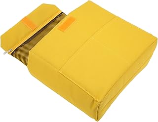 Bolsa de inserção de câmera, bolsa de inserção de câmera portátil à prova de poeira à prova de choque à prova d'água para câmera SLR e lente(amarelo, S)