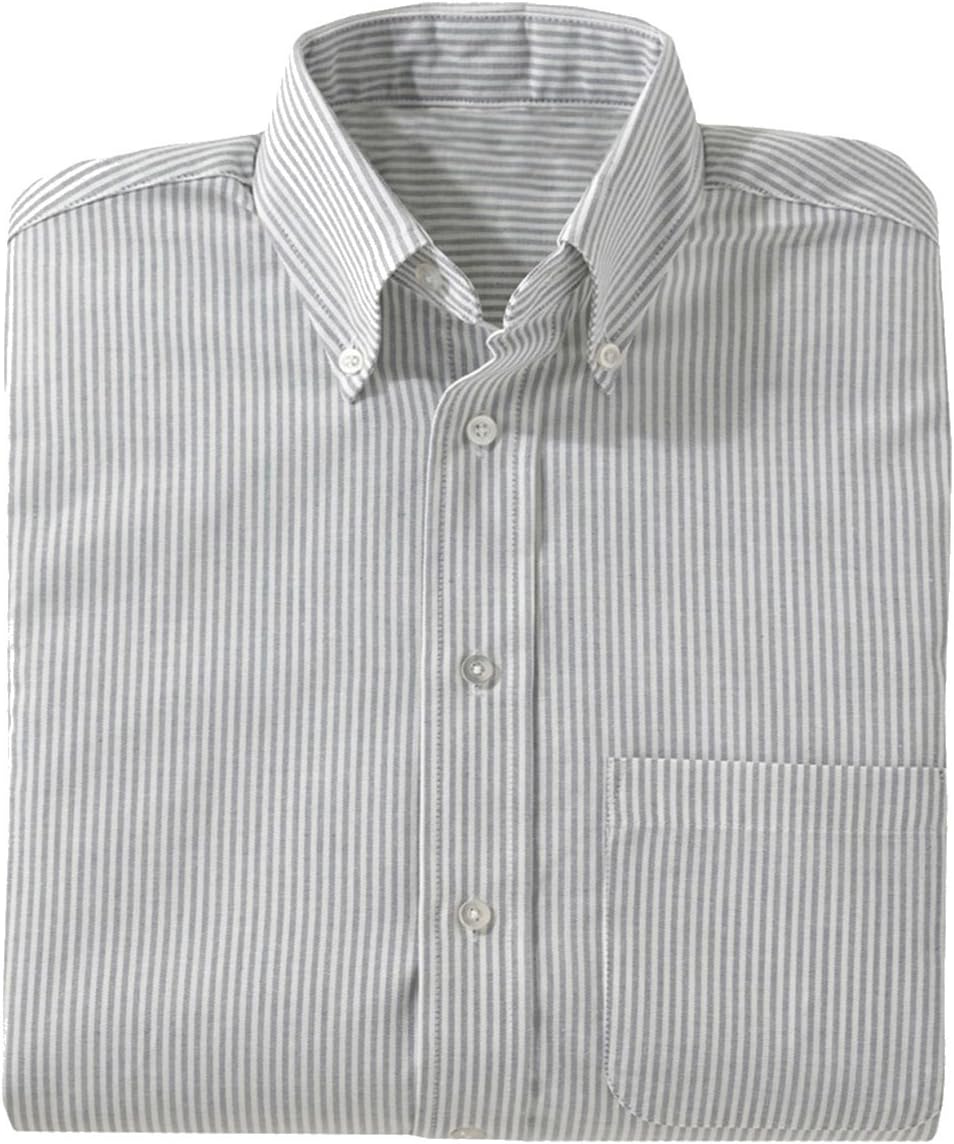 Edwards Garment Men's Big and Tall Short Sleeve Oxford Shirt