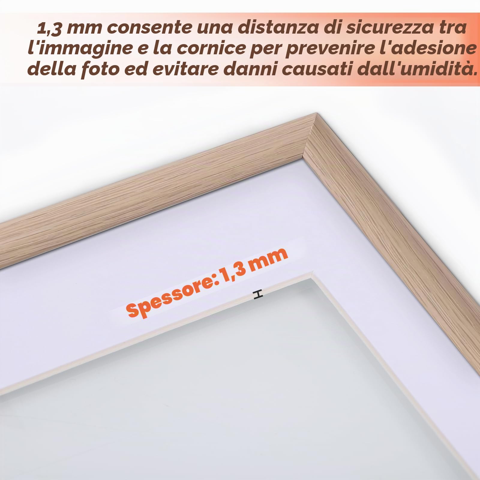 Fentar 10 Pezzi Passepartout 30x40 cm, Cartoncino Bianco per Cornici, Apertura Interna 25x30 cm, Ideale per Foto, Dipinti, Stampe e Quadri, Formato Standard per Mostre e Decorazioni Domestiche