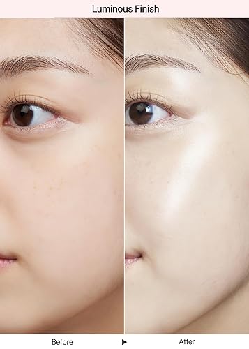 Miniatura 6 de JUNG SAEM MOOL Base brillante que fija la piel, 1.35 onzas líquidas, imprimación hidratante con perlas finas para un brillo radiante, complejo de