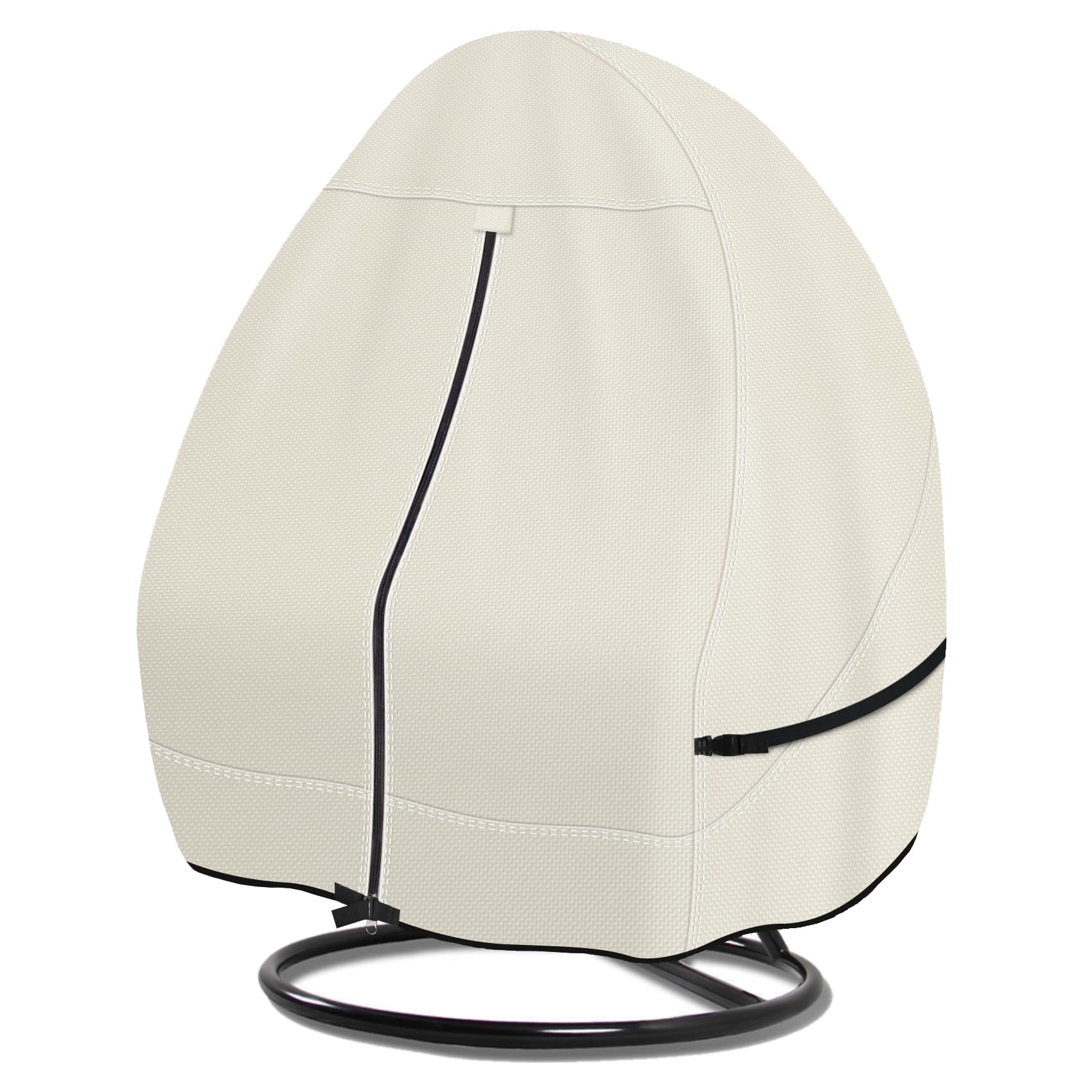 Copertura For Sedia A Uovo Da Patio, Copertura For Sedia A Uovo Sospesa Patio Con Cerniera, Tessuto Oxford Resistente, Copertura For Sedia A Dondolo Patio Con Fibbia Nella Parte Inferiore Copertura pe