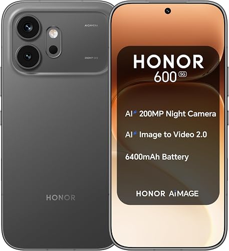 HONOR 600 5G 8GB-256GB Negro (Black) Dual SIM - 1