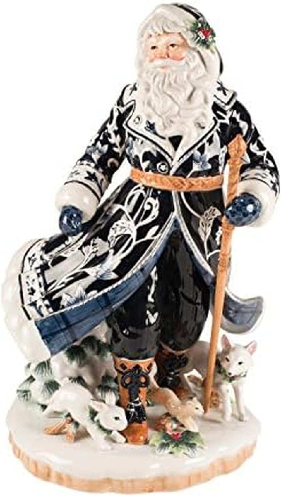 Fitz and Floyd Bristol Holiday Collectible Figurine, 18.5", Muli Colored