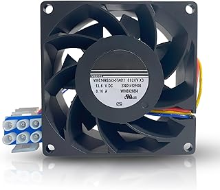 2025 Upgraded WR60X26866 Evaporator Fan Motor for GE Refrigerator Fan, Replaces WR60X10356, WR02X13733, WR60X10341, Nidec V80E14MS2A3-57A611, etc. OEM-Grade Compatible Replacement