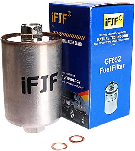 iFJF GF652 (FF5026) Reemplazo profesional del filtro de combustible en línea para ChevyGMC C1500 C2500 C3500 SilveradoSierra 2500HD Suburban Express