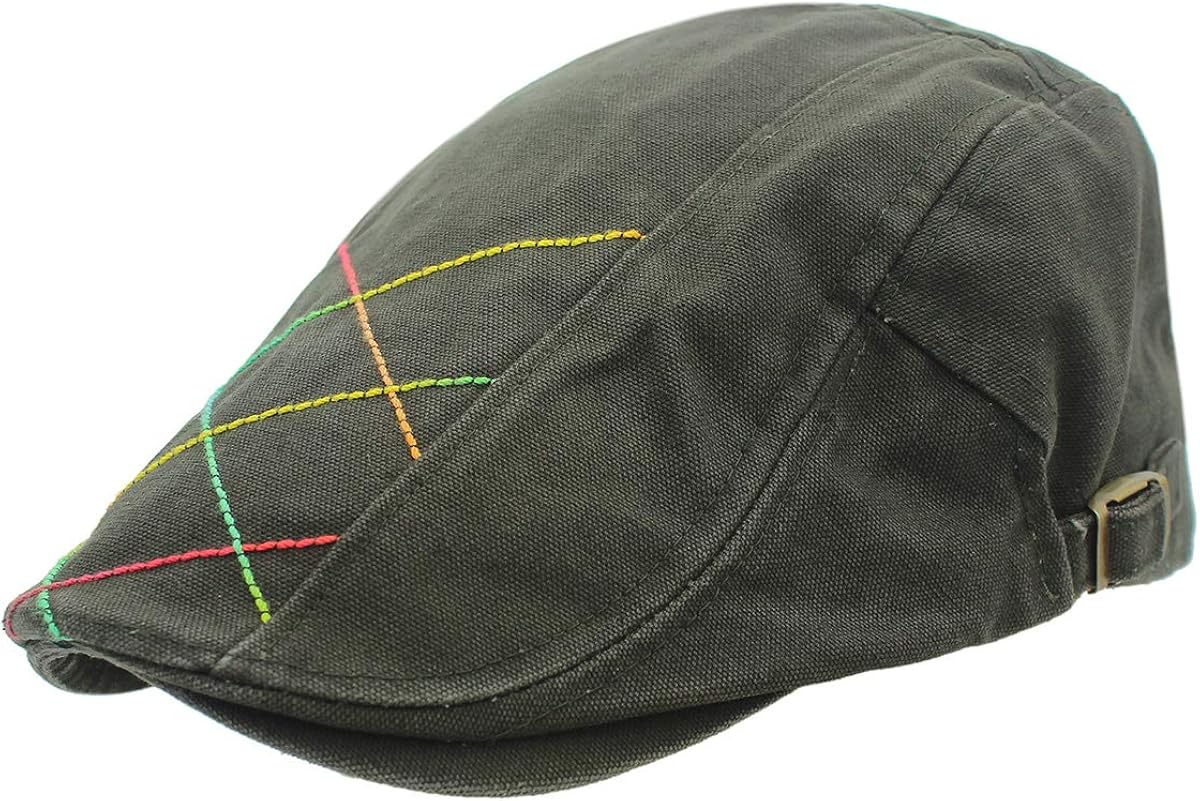 outfly Vintage Style Flat Cap for Men 