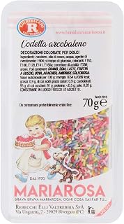 F.Lli Rebecchi Valtrebbia Dolci Decori Codetta Arcobaleno 70g