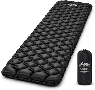 Isomatte Ultraleicht 438 g – aufblasbare Luftmatratze für Camping