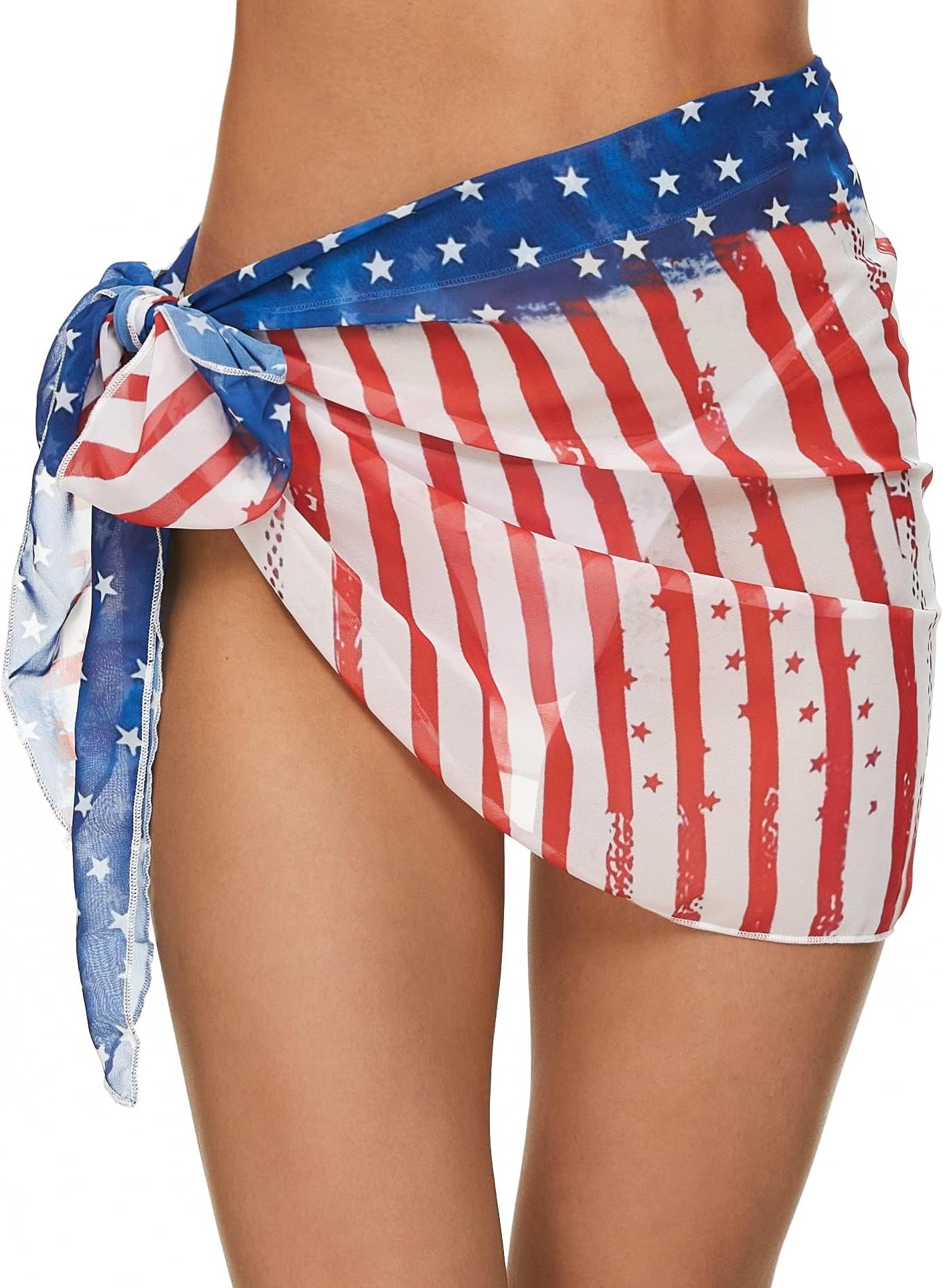 Swimsuit Coverups for Women Sarong Beach Bikini Wrap Sheer Short Skirt Chiffon Scarf for Swimwear 2026