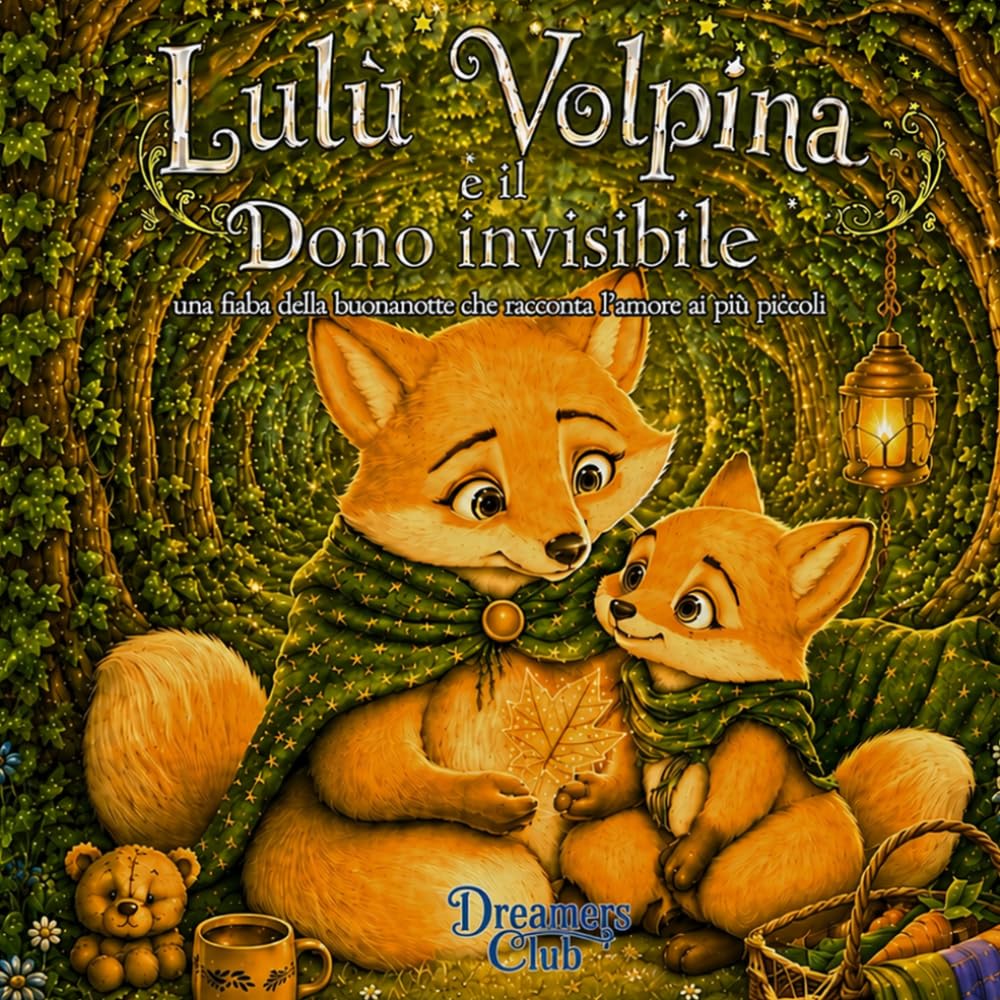 Lulù volpina e il dono invisibile: una fiaba della buonanotte che racconta l'amore ai più piccoli