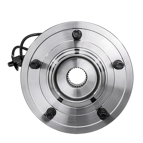 Miniatura 28 de Detroit Axle - Conjunto de cubo de rodamiento de rueda delantera para Nissan Altima 02-06 (3.5L V6)/Maxima 00-08, INFINITI I30 00-01/I35 02-04 5