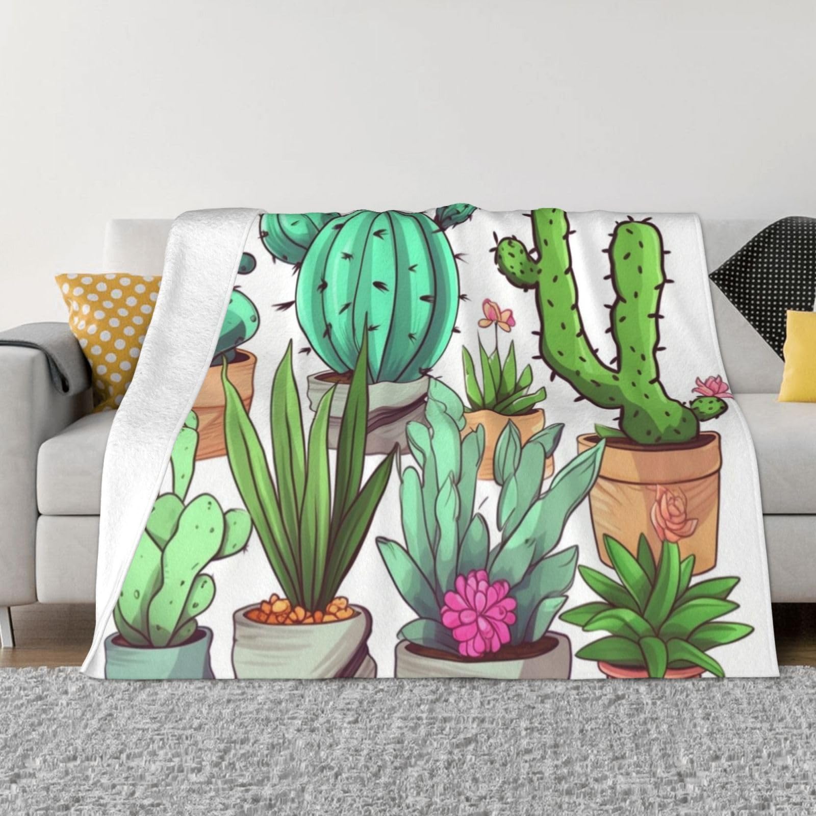 Couverture chaude et confortable en micro polaire douce