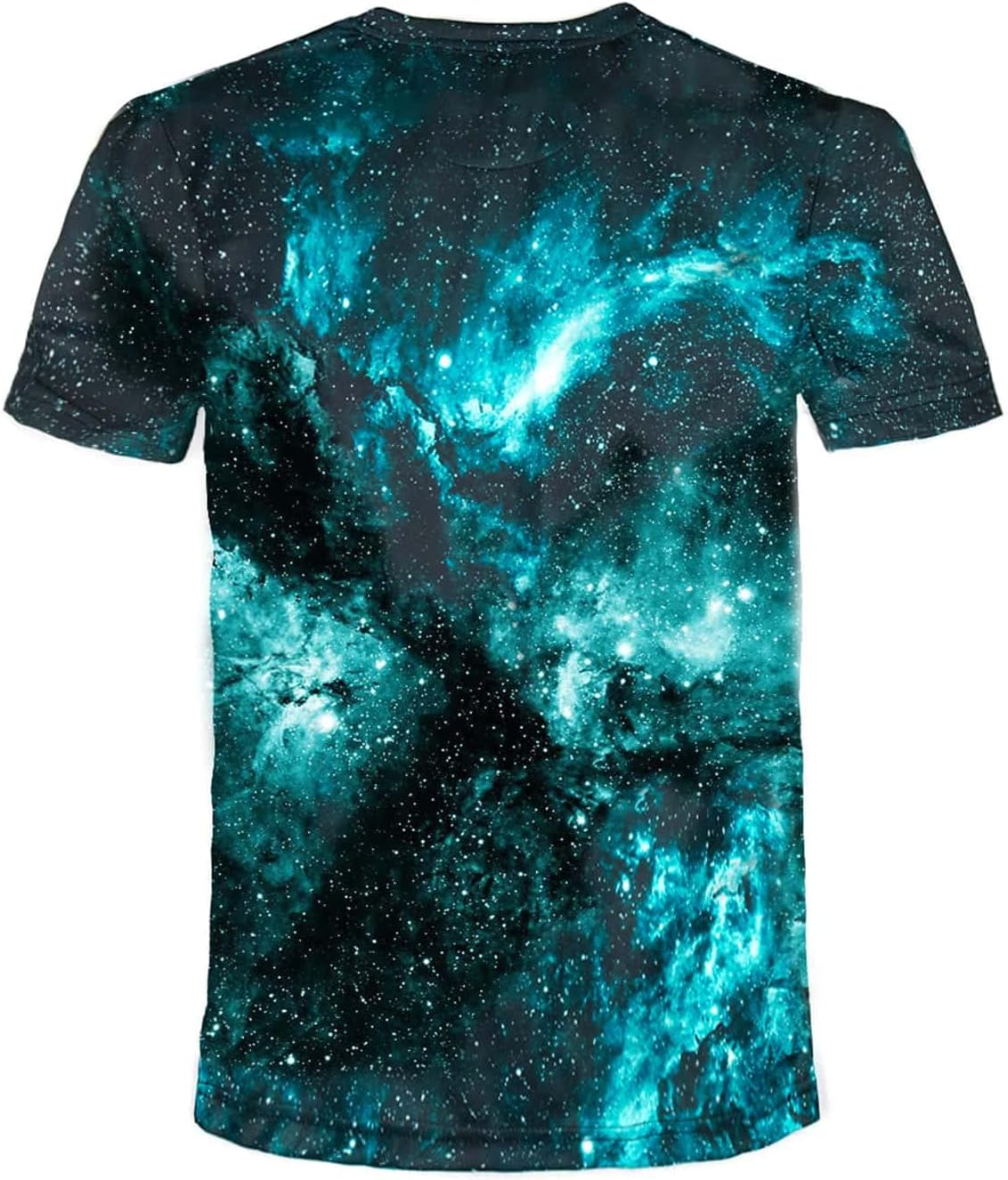Neeno Men 3D Galaxy Paint Print Tee