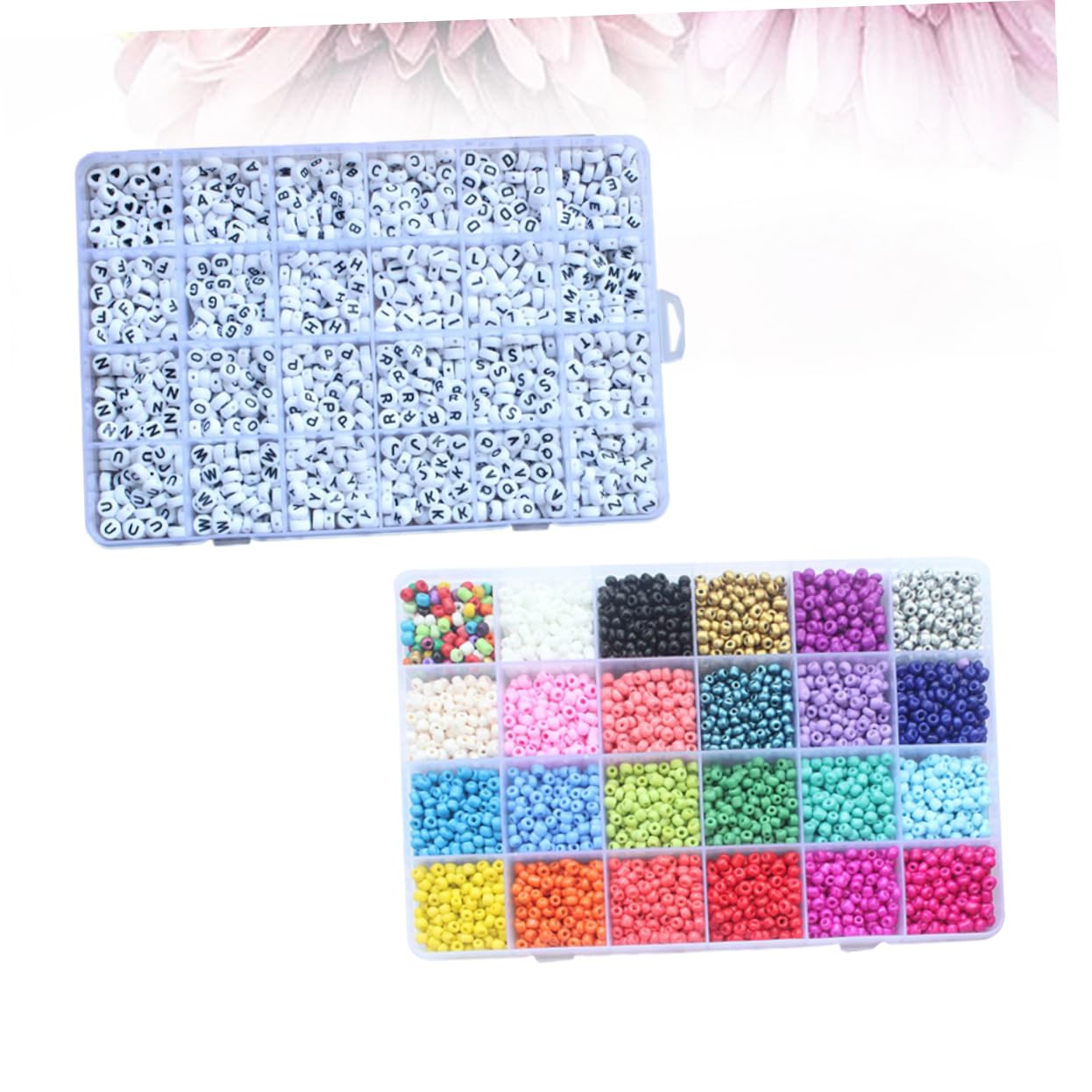 Unregelmäßige Acryl Schmuckperlen 4000 Stück für Bastelprojekte | 4 Mm Farbmix, zum Einbrennen und Lackieren, für Armbänder, Ketten, Ohrringe