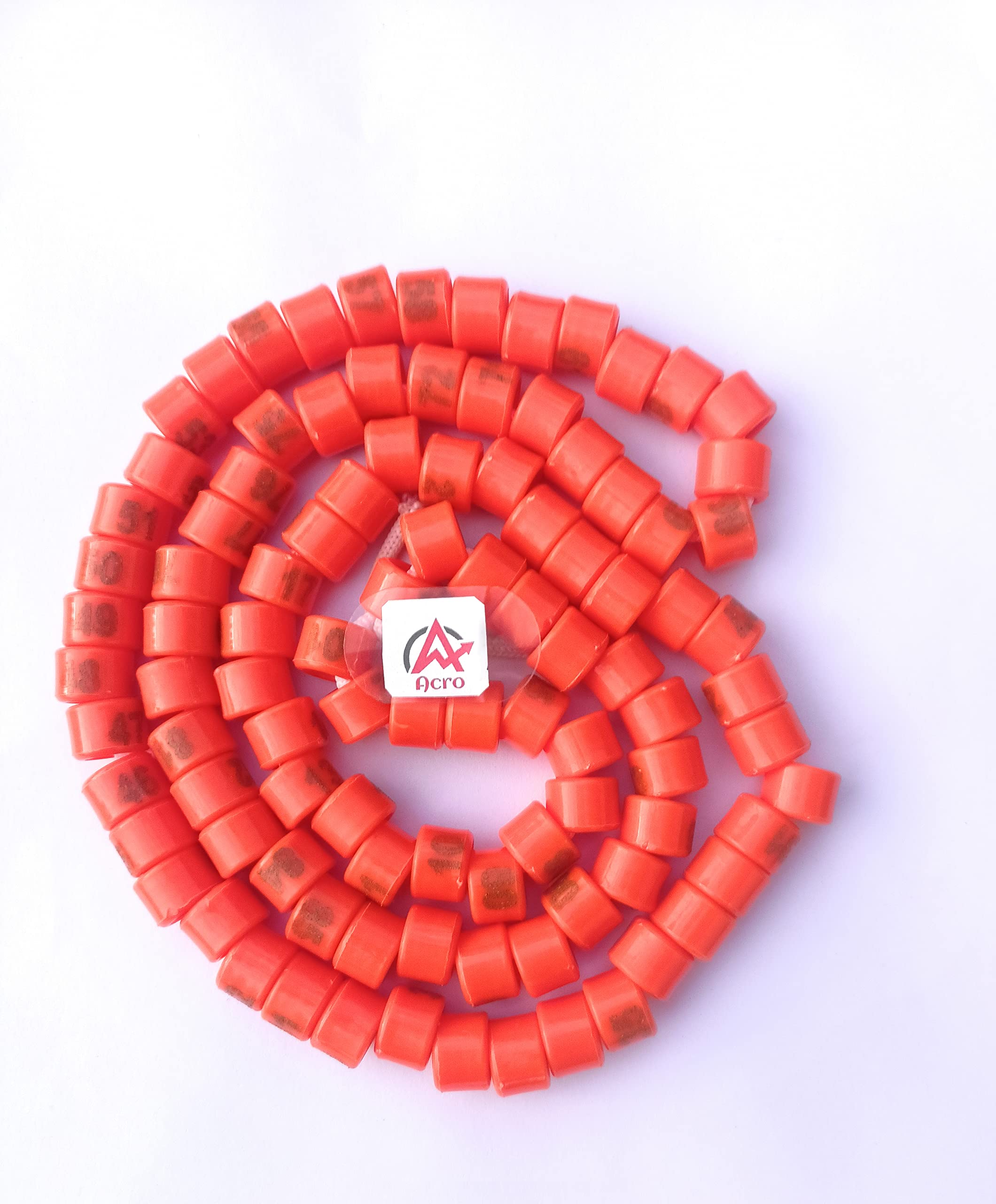 Acro Pigeon Leg Baby Fixed Rings for Dove Other Birds Leg Band Orange Colour 100 (B097YMHR7J) Amazon Price History, Amazon Price Tracker