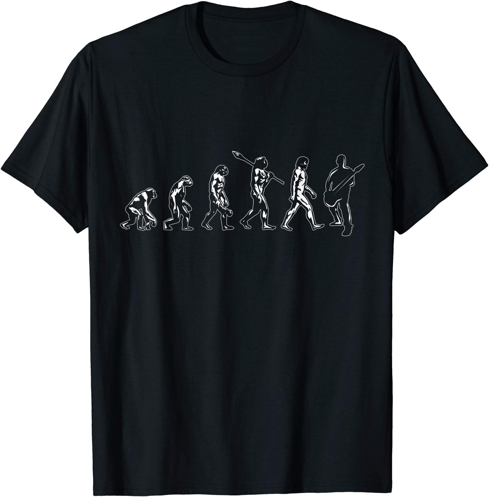 Bass GuitarBassist Gifts Evolution Bass Guitar T-ShirtOEKO-TEX STANDARD 100